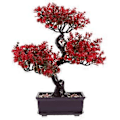 Miniatyrbild 1 av 3: Konstgjorda krukväxter för skrivbord, falska krukväxter, bonsai-prydnad för hemmet