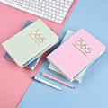 Miniatyrbillede 2 af 5: Blød Læder Planner Skema 365 Dage To-Do-Liste Skema Pad til Kvinder Mænd (Pink)