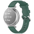 Miniatyrbillede 4 af 5: Til Garmin Lily 2 Active/Lily 2 Smart Watch Rem Udskiftning Justerbar Silikonerem (Style I)