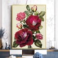 Målning DIY 5D Diamantmålning Kits Rosor Bukett Blommor