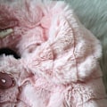 Miniatyrbillede 2 af 5: Pigebørn Varm Frakke Kunstig Pelsjakke Fluffy Blød Plushet Overtøj (3-4 År Pink)