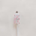 Miniatyrbild 5 av 5: Rosa kärlekshjärta silikon mjuk dammtät bit sladd linje usb-kabel laddningshuvud lindare fodral skydd för Apple iPhone 18/20W (Stil 14)