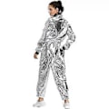 Pikkukuva 3 / 3: Astronautti Cosplay-asu Halloween- ja Karnevaaliasu Naisille ja Miehille -x V (XL Miehet)