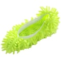 Pikkukuva 2 / 3: Pestävä Lazy Mop - pölytossut lattian puhdistukseen, kotikäyttöön, sukat kengät (2 kpl vihreä)