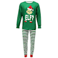 Miniatyrbild 1 av 3: Julgrinch Familjematchande Pyjamas Pyjamas Set Topp Randig Byxor Outfit Sovkläder Jul Nattunderkläder För Män Kvinnor Unisex Barn Barn Baby (L Pappa)