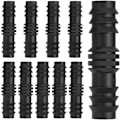 Miniatyrbillede 1 af 5: 20 stk. rørfittings, slangeforbindelse til 15,5 mm indvendig diameter, vanding