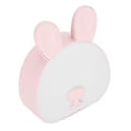 Miniatyrbillede 2 af 5: Sød Kanin LED Natlampe Ornament USB Genopladelig Trinløs Dæmpbar Sengelampe Dekoration
