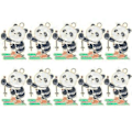 Miniatyrbillede 2 af 2: 10 stk. Sødt Panda Vedhæng Rygsæk Vedhæng DIY Panda Nøglering Taske Vedhæng (0,2X2X2,7CM)