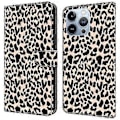 Miniatyrbild 1 av 5: Skal till iPhone 16 Pro Max, mönstertryckt skyddande fodral TPU+PU Läder Flip Telefonfodral (Stil A)