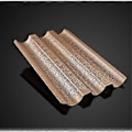Miniatyrbillede 4 af 5: Gourmet Bage Essentiel, Fransk Brødform Baguetteform, Fortykket Kulstofstål Non-Stick Overflade for Perfekte Bageresultater