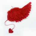 Pikkukuva 2 / 3: Musta ja valkoinen Hot Sale2kpl Söpö Fancy Party Demon Angel Wings D