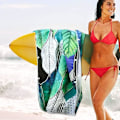 Pikkukuva 4 / 5: Uimahuivi Vaihtopyyhe Surf Poncho - Ylisuuri Aikuisten Uimapyyhe H