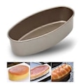 Miniatyrbillede 3 af 5: Oval Form Non-stick Bageplade Brødform Ostekageform Kageform Køkken Madlavning Bageværktøj