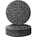 Miniatyrbillede 1 af 5: 6 stk. Økologiske, bionedbrydelige underlag, absorberende filt underlag til drikkevarer, bar, hjem, 4 tommer (sort runde)