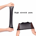 Miniatyrbilde 4 av 4: Strømpebukse Parykkhette Ultra Tynn - 10 Stykker, Pustende, Svetteabsorberende & Stretchable Parykkhetter for Kvinner, En Størrelse Passer Alle (Svart)
