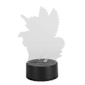 Miniatyrbillede 2 af 5: 3D Lampe Børne Sengelampe Skrivebordslampe Natlampe til Soveværelse Fødselsdag Julegaver USB eller Batteridrevet