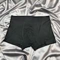 Miniatyrbild 2 av 2: Herr Boxershorts Sömlös Modal Bomull 3XL Storlek Mid-Waist Svett-absorberande Andas Bekväm Enfärgad Pojkar Boxershorts Underkläder-Dousha-2XL
