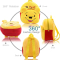 Miniatyrbillede 3 af 5: Børne rygsæk i plys - Miotlsy Winnie the Pooh rygsæk, til Winni