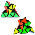 Miniatyrbild 3 av 5: Speed ​​Cube Pyraminx Triangle Magic Cube Puzzle Uraauurtavaa aja