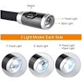 Miniatyrbillede 3 af 5: Hug Light - Fleksibel LED-lys til nakken, justerbar, foldbar L