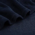 Miniatyrbilde 5 av 5: Langarmet lommebelte, ensfarget, herrebadekåpe, varm vinter, hette, lang fleece, hjemmekaftan, nattøy (S marineblå)