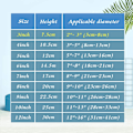 Miniatyrbillede 5 af 5: 12 Pak Sort Plastik Plade Staffeli - Sort - 3 Tommer, Display Stativ