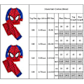 Miniatyrbild 2 av 2: Spider-Man Tryckt Barnpojkar Pyjamas Långärmad Rundhalsad Topp + Byxor Pyjamas Set (4-5 År)