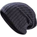 Miniatyrbillede 1 af 2: Slouchy Beanie til Mænd/Kvinder 1 & 2 Pakker Heilwiy Oversize Løstsiddende Åndbar Gave