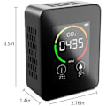 Miniatyrbild 3 av 5: CO2-detektor, CO2-sensor för luftkvalitet, Luft