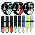 Miniatyrbillede 2 af 5: Urrem Blød Hurtig Udskiftning Tofarvet Silikone Smart Urrem til Garmin Forerunner/235/220/230/620/630/735xt( C)