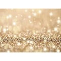 Pikkukuva 4 / 4: BELECO 5x3ft Kangas Bokeh Tausta Kulta Glitter Tausta Juhla Twinkle Valot Glitter Tausta Abstrakti Kulta Sekvenssit Piste Valokuva Tausta Bi