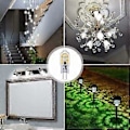 Pikkukuva 4 / 5: G4 LED-lamppu 12V 2W 200LM, halogeenilamppua vastaava, ei himmennettävä, 10 kpl pakkaus