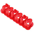 Miniatyrbillede 2 af 2: Kageform til Cookies 3D Genanvendelige DIY Bageform Fisk Biscuit Udstikkere Bageform