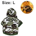 Pikkukuva 2 / 5: Poikien Camo Koiran Paita Koiran Vaatteet Camouflage Koiran Camo Huppari Yorkie Pieni Koiran Vaatteet