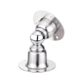 Miniatyrbilde 1 av 5: 2 stk (børstet stål) magnetisk dørstopper, rustfritt stål med 3M D