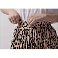 Miniatyrbilde 3 av 5: Damekjole Leopard Print Midi Lang Skjørt Høy Midje A-Linje Skjørt S-2xl S
