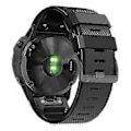 Miniatyrbillede 1 af 5: Type B Diamanttekstur Urrem til Garmin Tactix 7 Pro/Fenix 7X/6X Pro/5X Plus, 26mm Tofarvet (Style B)