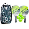 Pikkukuva 5 / 5: Sport Pickleball -mailatsetti 2 mailaa 4 Pickleball-palloa