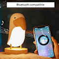 Miniatyrbillede 4 af 5: Pink LED Natlampe Tukan Ammelys med Bluetooth-funktion