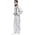 Miniatyrbild 3 av 5: Unisex Astronautdräkt Dam Herr Silver Rymddräkt Halloween Rymdman Dräkt (M herr)