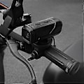 Miniatyrbilde 4 av 5: Justerbart sykkelstyrefeste for frontlykt, computerholder for Garmin IGPS sykkelutstyr