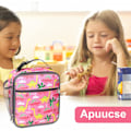 Miniatyrbillede 5 af 5: (Pink) Dinosaur Isoleret Frokostpose med Side Mesh Lomme til Børn