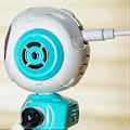 Miniatyrbillede 4 af 5: Legetøj til drenge Robot Børn Spædbarn Robot 3 4 5 6 7 8 9 År Gammel Alder Cool Gave til Fødselsdag Nytår Jul (Blå)
