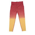 Miniatyrbild 1 av 5: Höftlyftande Byxor Gult Rosa Gradienter L Storlek Snabbtorkande Högmidjade Leggings för Kvinnor ( )