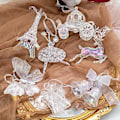 Miniatyrbilde 2 av 5: 1 stk Julerispynt Akryl Krystall Juletre Ornament DIY Julepynt (N4)