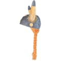 Miniatyrbillede 2 af 4: Gallisk hjelm  stofhat  viking  kriger  bløde fletninger  romersk  karneval  halloween  karneval  temafest  forklædning  teater  hovedbeklædning