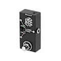 Miniatyrbillede 2 af 5: ABY Switch Guitar Pedal - Mini Selector Metal Kabinet Anti-Slip Kompakt Design for Effektiv Signaltransmission