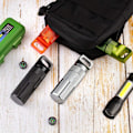 Miniatyrbild 3 av 5: 4 stycken bärbar pillerfodral vattentät EDC pillerbehållare lufttät
