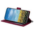 Miniatyrbillede 3 af 5: Style 018 Til Motorola Moto G85 5G Etui Præget Totem Hudfølelse Tegnebog Læder Telefon Cover (Style C)