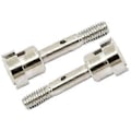Pikkukuva 2 / 5: 2 kpl RC-auton metalliset pyöränakselit päivitys HSP 94186 94286 mustalle (hopea)